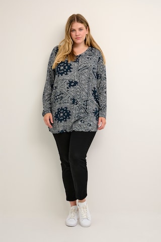 KAFFE CURVE Tunic 'Clise' in Blue