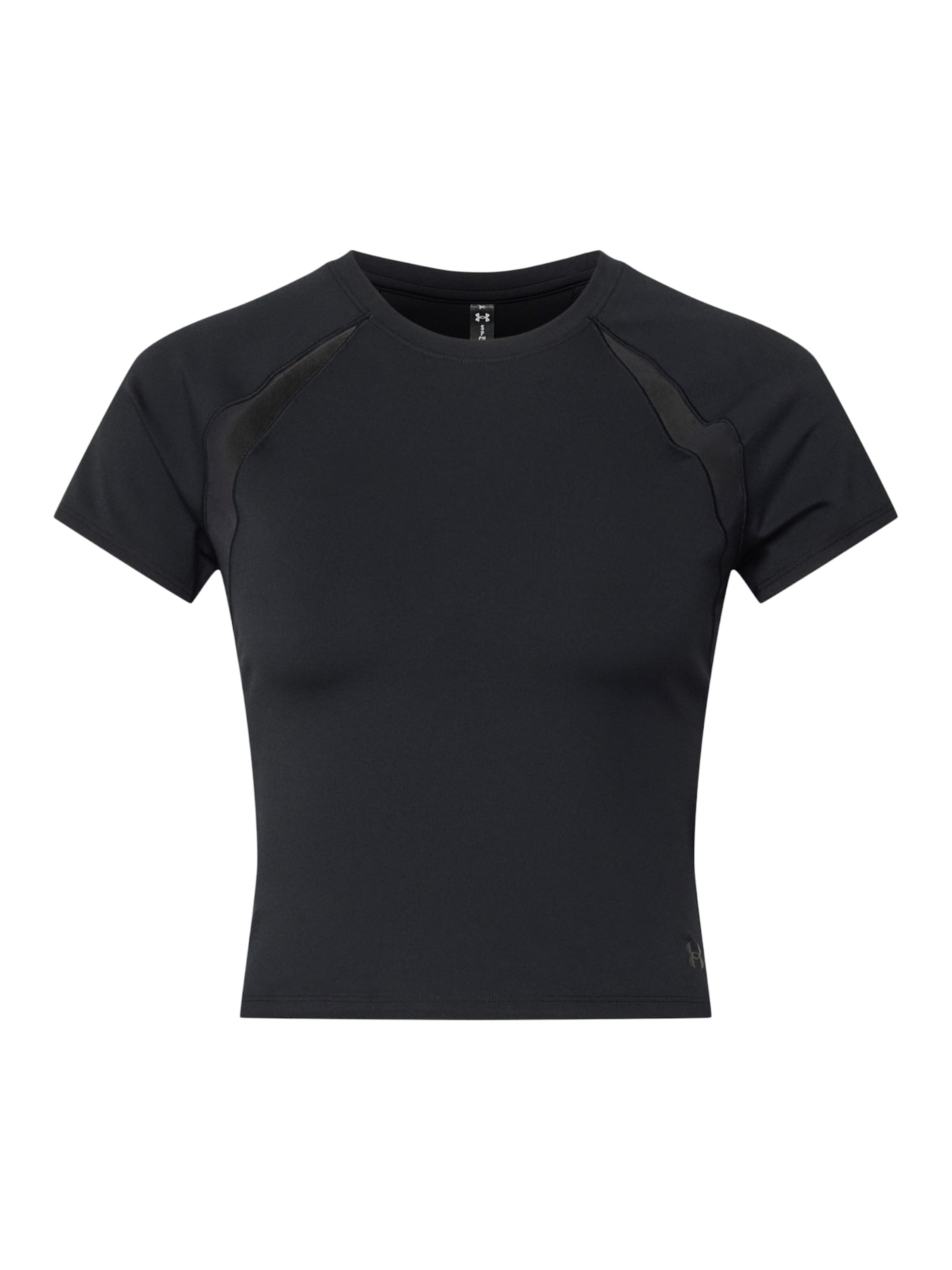 UNDER ARMOUR Функционална тениска 'Motion' в черно: отпред