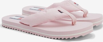 Tommy Jeans Zehentrenner in Pink