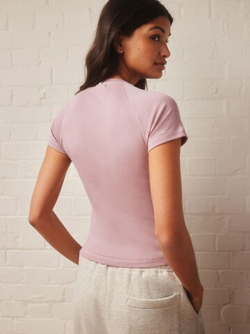 T-shirt self. en violet