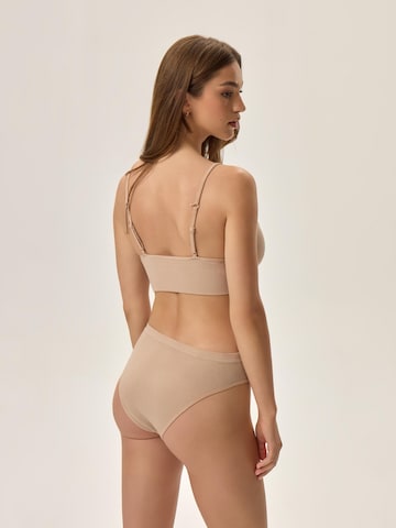 Henderson Panty 'Brasil Slip Arleen im 2er Pack, hohe Leibhöhe, gerippter Stoff XL' in Mixed colours