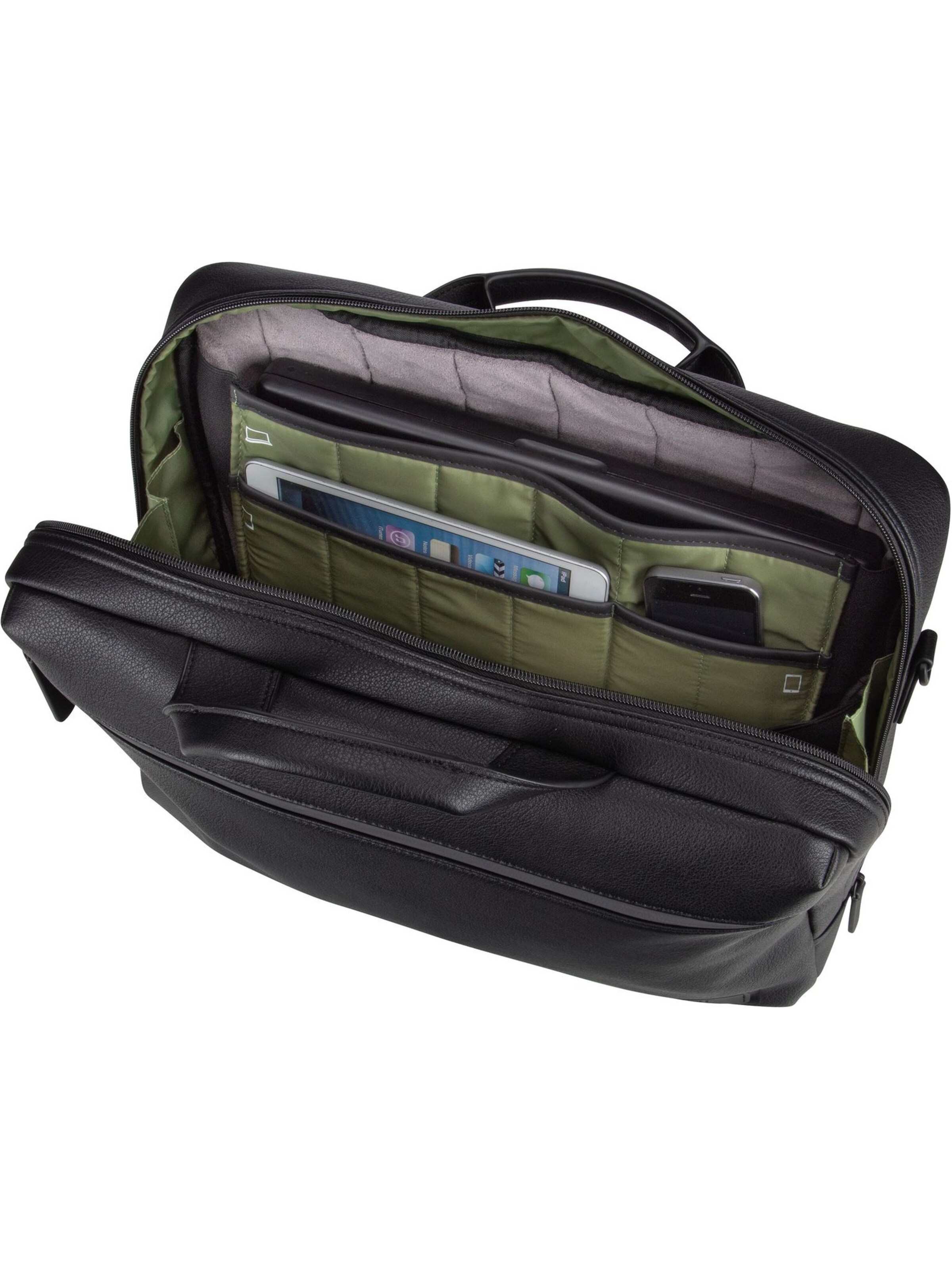 JOST Aktentasche 'Riga' in Schwarz