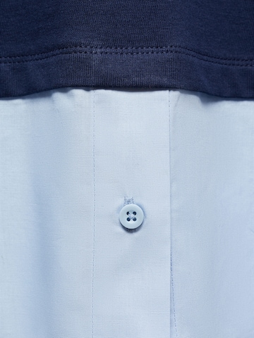 MANGO Poloshirt 'MERCURY' in Blau