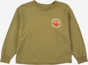 AMERICAN VINTAGE - Camisola 'FIZVALLEY' em verde: frente