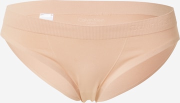 Calvin Klein Underwear Slip in Beige: front