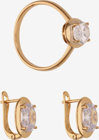 faina - Conjunto de joyería en oro: frente