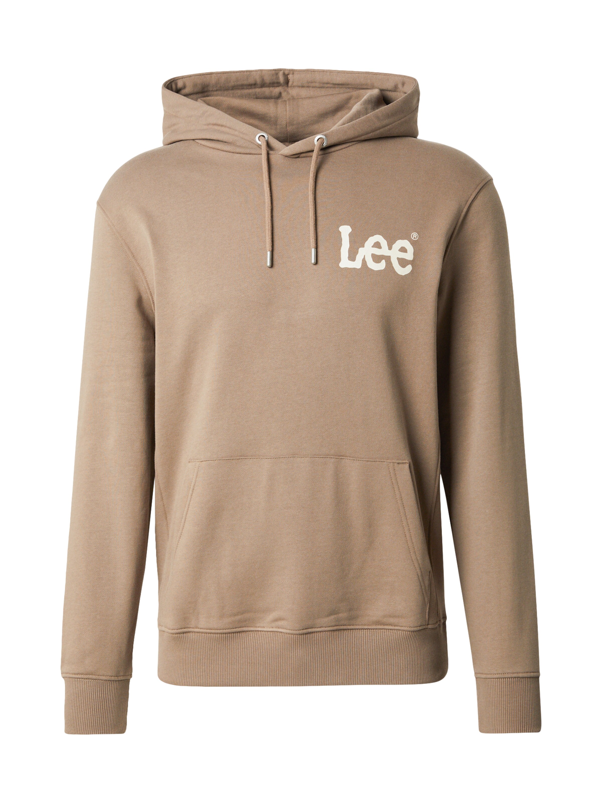 Lee Dressipluus 'WOBBLY LEE HOODIE', värv hall: eest vaates