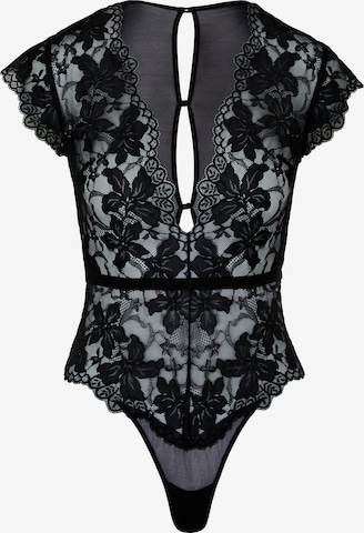 Hunkemöller Body in Zwart: voorkant