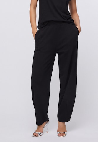 Liu Jo Regularen Hlače | črna barva: sprednja stran
