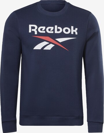 Reebok Sweatshirt 'Identity' in Blue: front