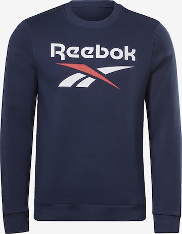 Reebok Sportsweatshirt 'Identity' in Blau: predná strana