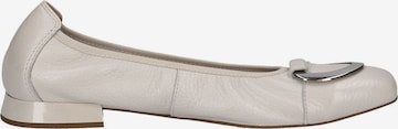 CAPRICE Ballet Flats in White