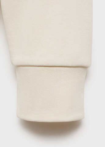 MANGO MAN Sweatshirt 'Beach' in White