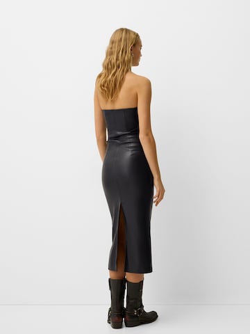 Bershka Obleka | črna barva
