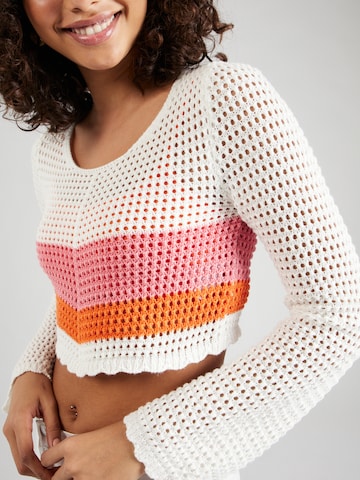 Pull-over 'TRINA' ONLY en blanc