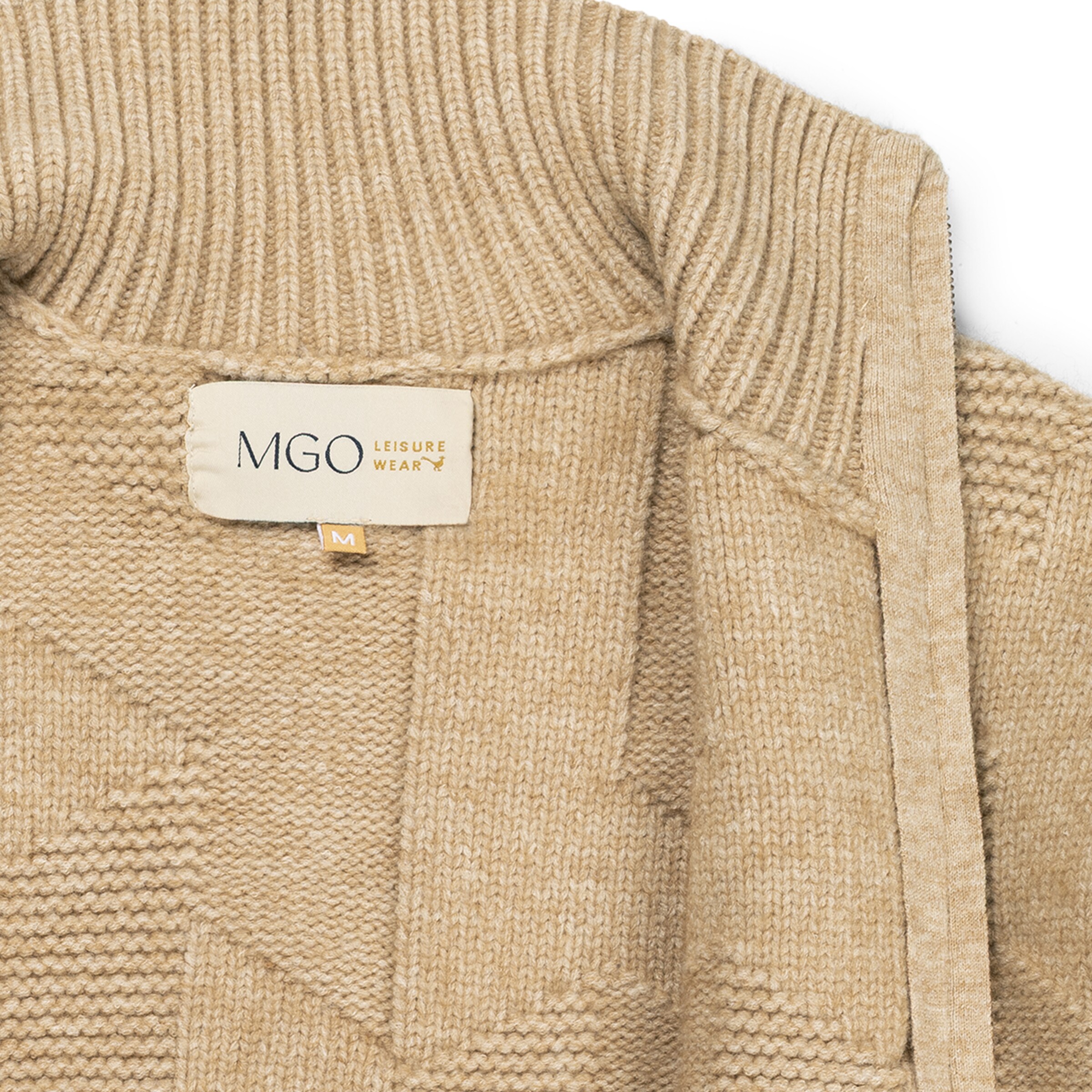 MGO Knit cardigan 'Tamar' in Beige