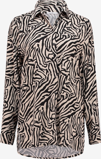 Hailys Pusero 'Ni44na' värissä beige / musta, Tuotenäkymä