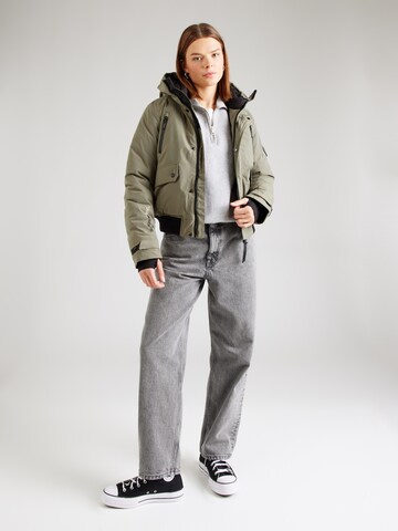 Superdry Winterjas 'City' in Groen