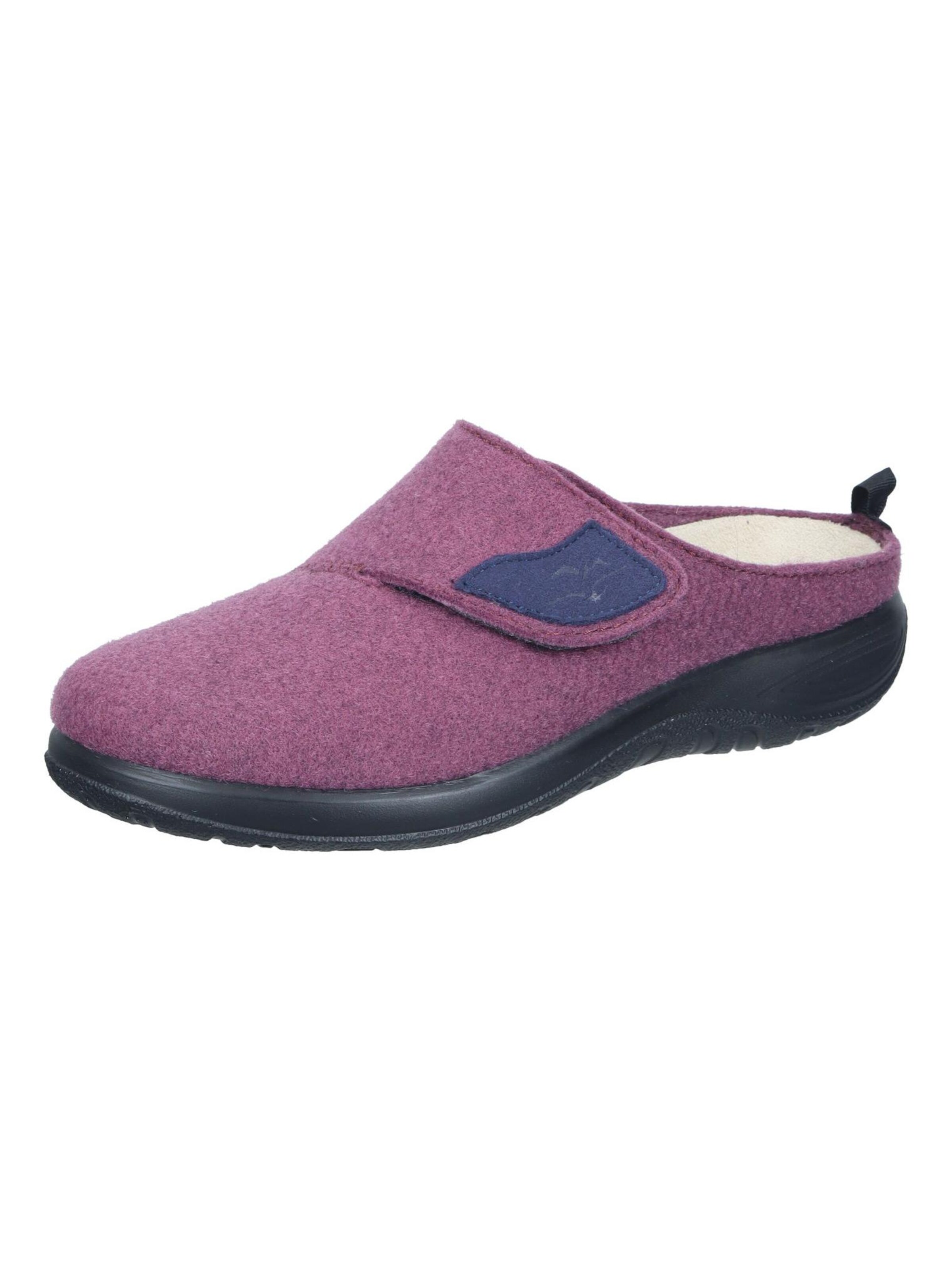 FLY FLOT Slippers 'Hausschuhe' in Purple: front