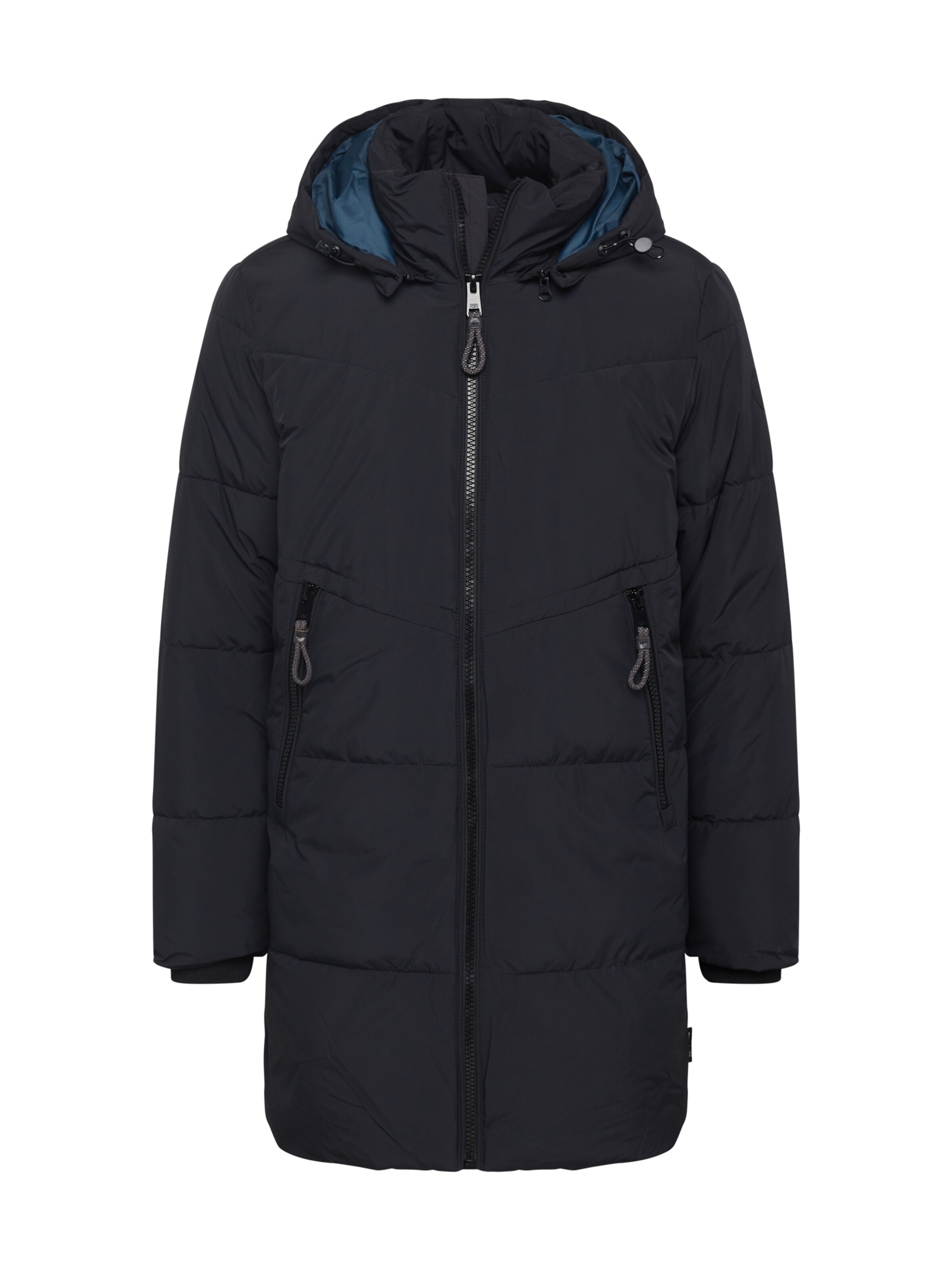 QS Between-Season Jacket in Black: front