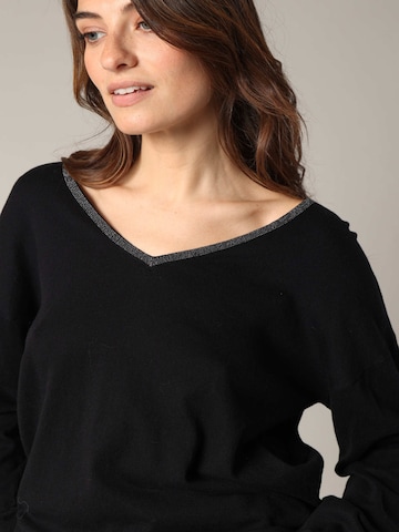 Deeluxe Pullover 'KARIJA' in Schwarz