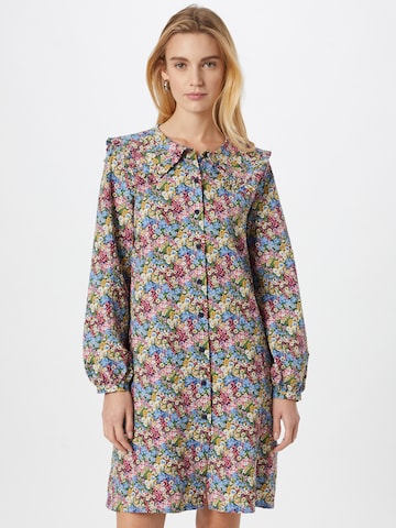 Rich & Royal Shirt Dress in Mixed colors: front