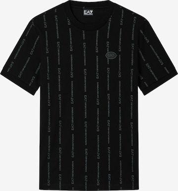 EA7 Emporio Armani Shirt in Black: front