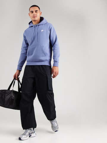 Nike Sportswear Mikina 'Club' – modrá