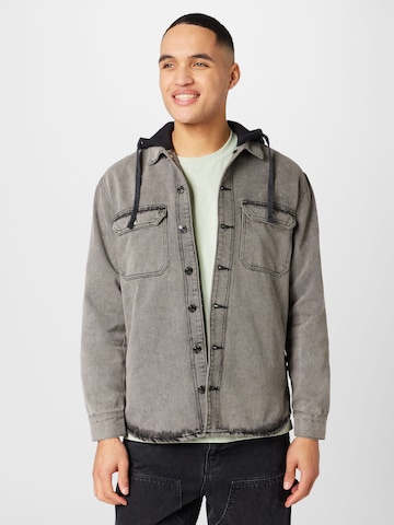 Redefined Rebel Between-Season Jacket 'Oliver' in Grey: front