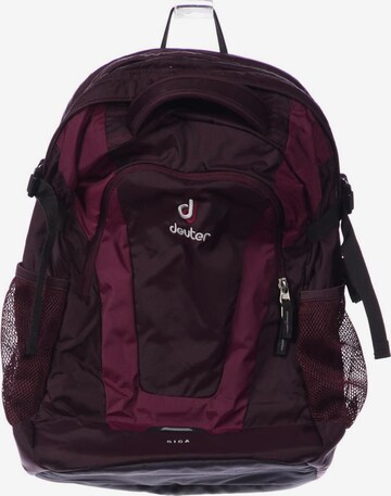 DEUTER Backpack in One size in Purple: front