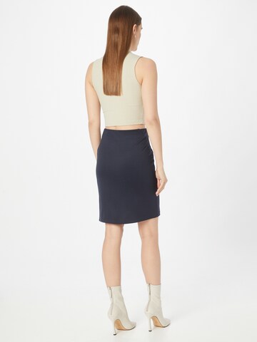 Fransa Rok 'Zastretch' in Blauw