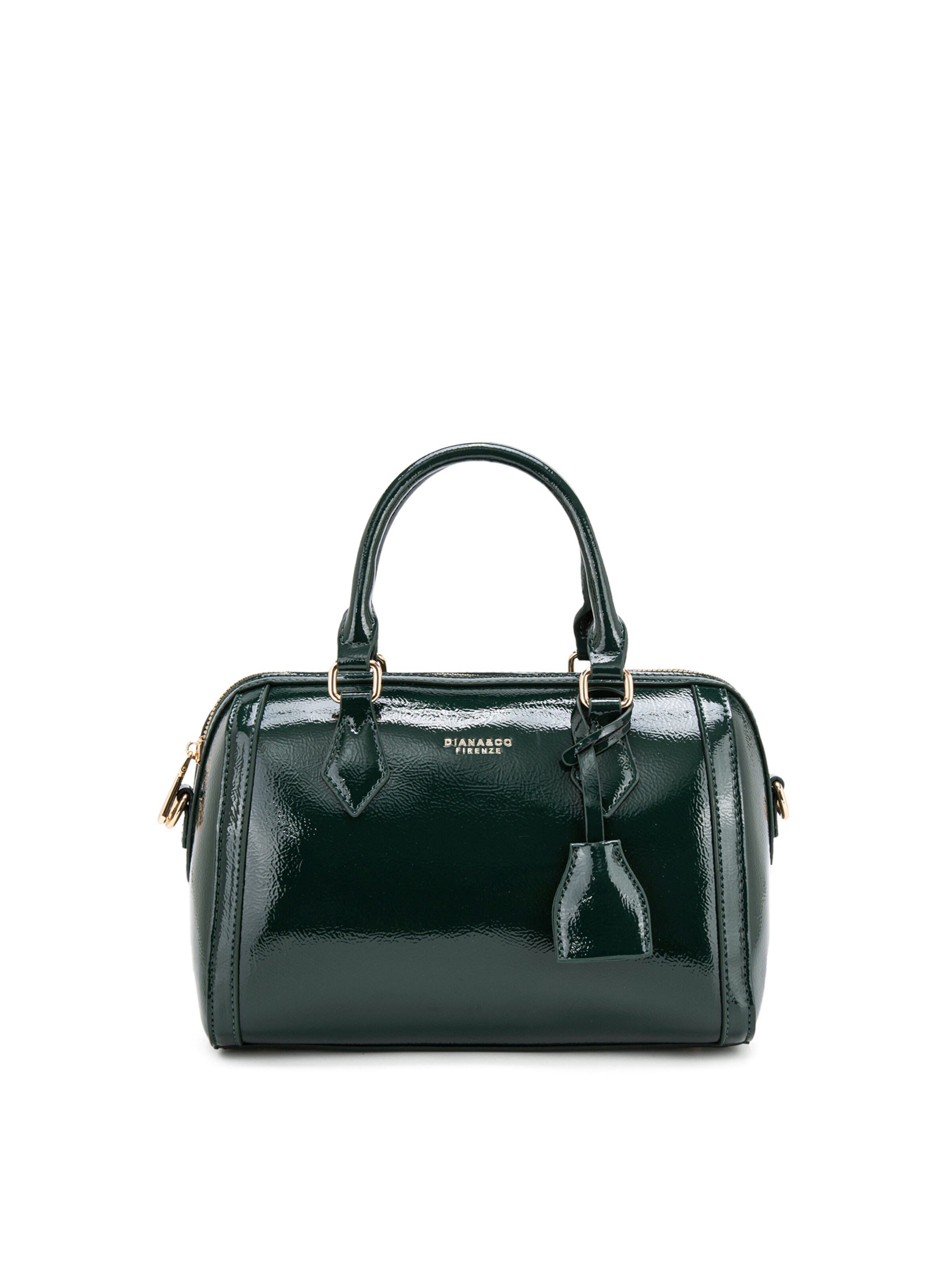 Borsa a tracolla 'Borsa Bauletto Ardena Lux Vegan Leather - , , Blu' di Diana&Co. in verde: frontale