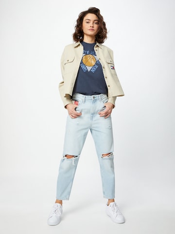 Tommy Jeans Top – modrá