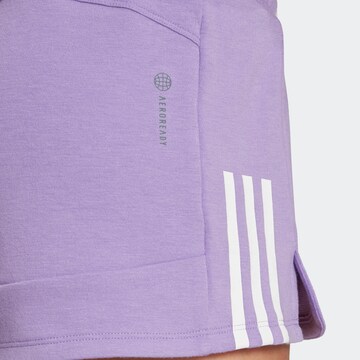 ADIDAS PERFORMANCE Normální Sportovní kalhoty 'Train Essentials' – fialová