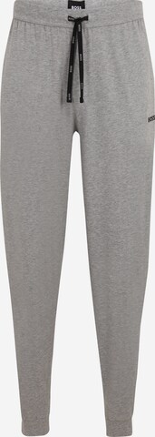 Effilé Pantalon de pyjama BOSS en gris : devant