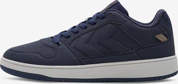 Hummel Sneakers laag 'Power Play' in Blauw: voorkant