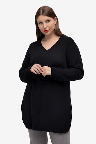 Ulla Popken Sweater in Black: front