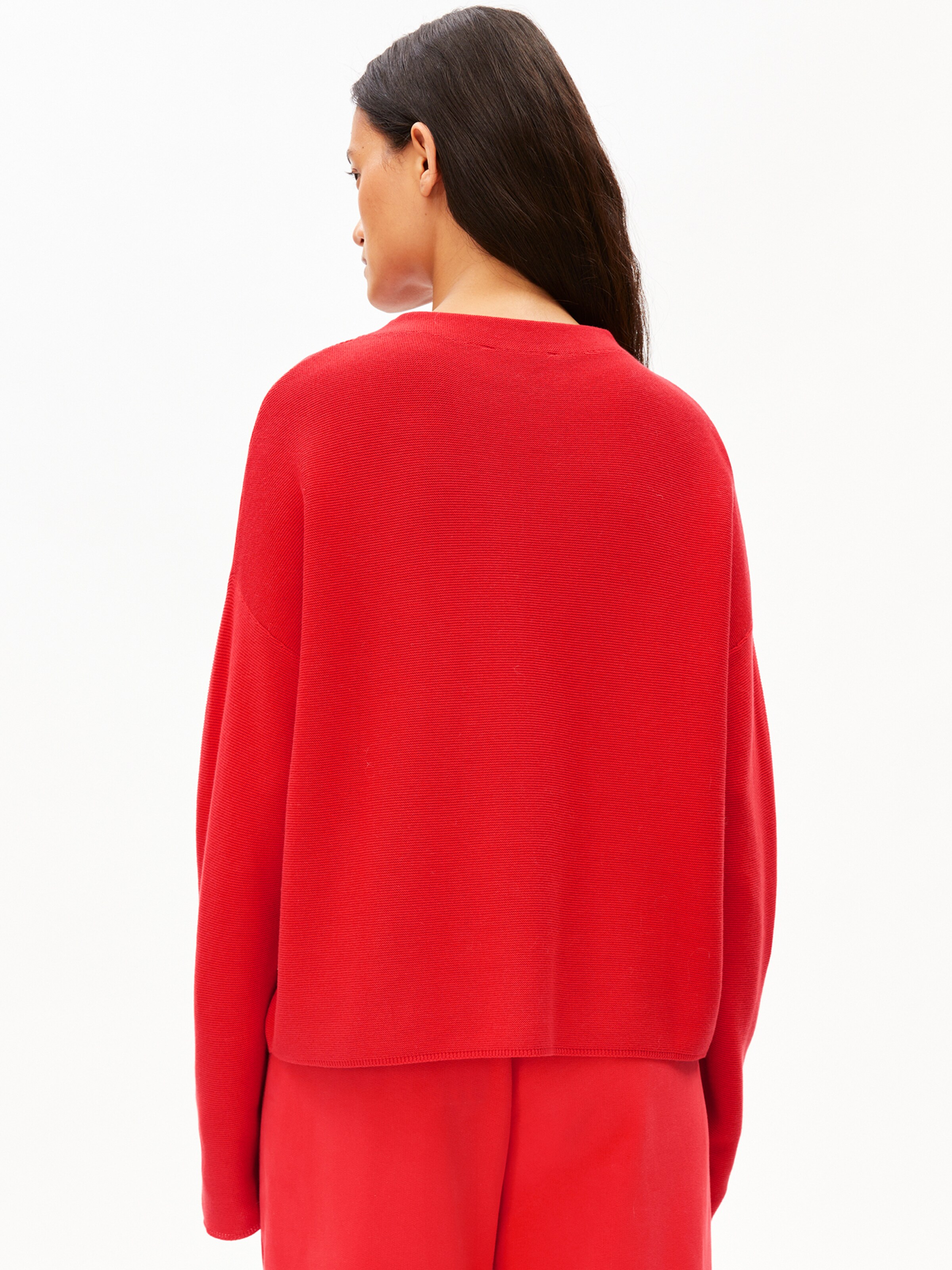 ARMEDANGELS Sweater in Red: front