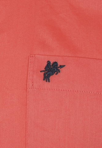 DENIM CULTURE Regular Fit Skjorte 'Arlen' i orange