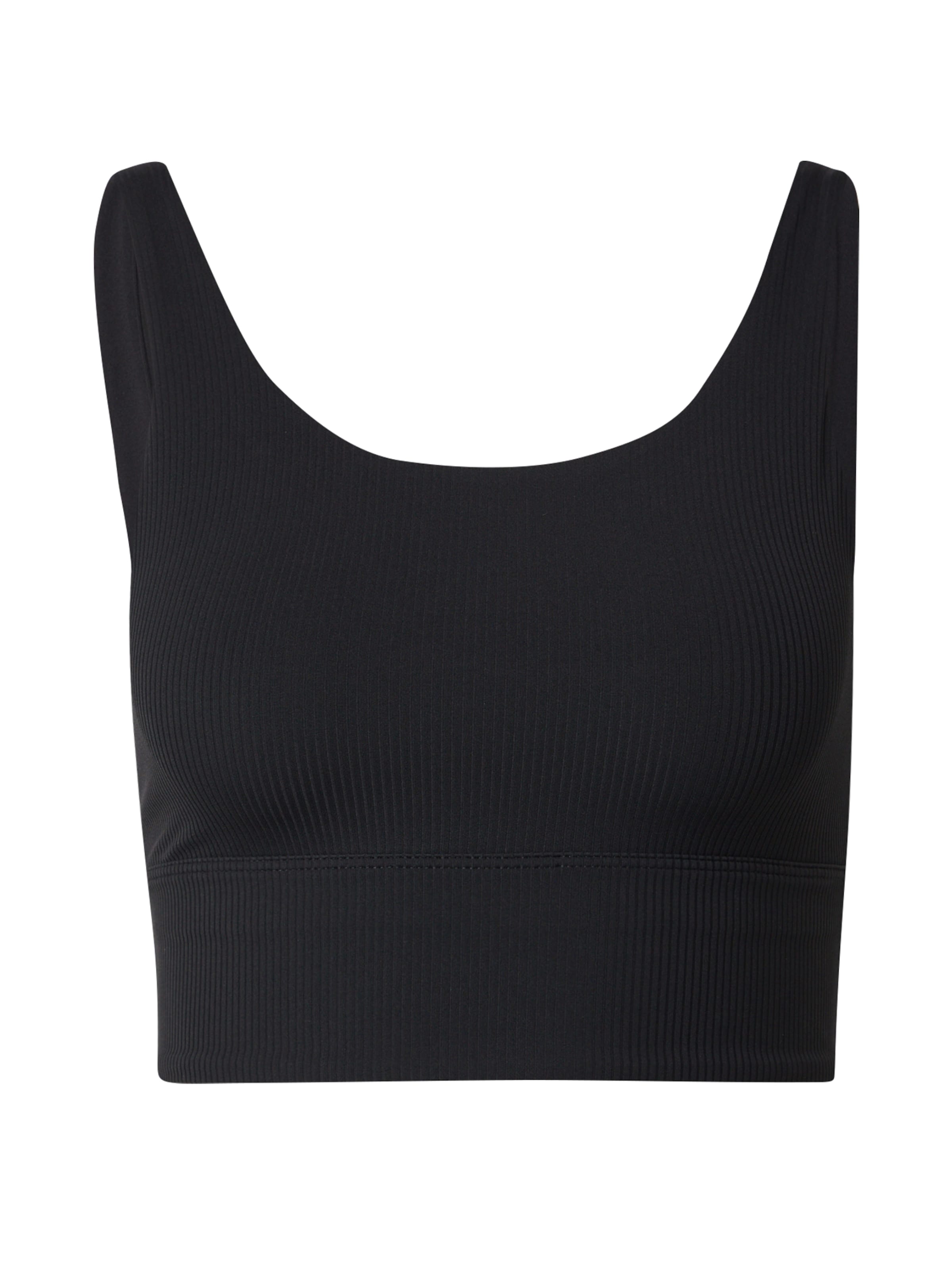 Bustino Reggiseno sportivo 'INF' di NIKE in nero: frontale