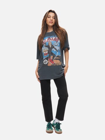 Recovered Shirt 'Def Leppard Women Of Doom' in Grey