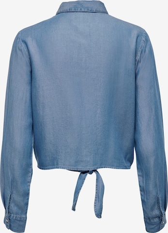 JDY Bluse 'Jasper' in Blau