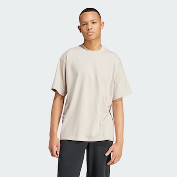 ADIDAS ORIGINALS T-Shirt 'Adicolor Contempo' in Beige: predná strana