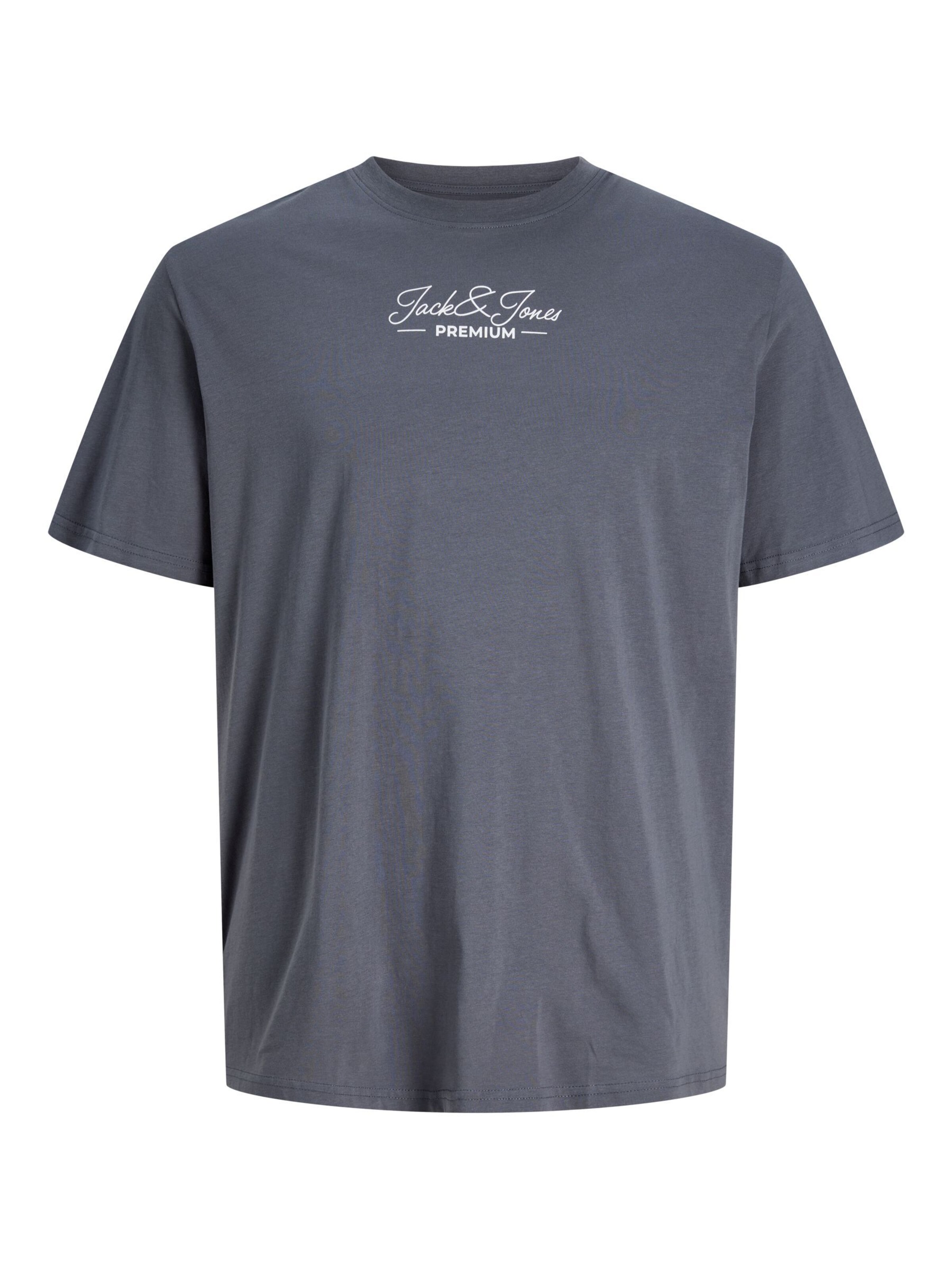 Jack & Jones Plus Shirt 'JPRBLALucas' in Grey: front