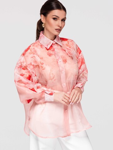 Ombre - Blusa en rosa