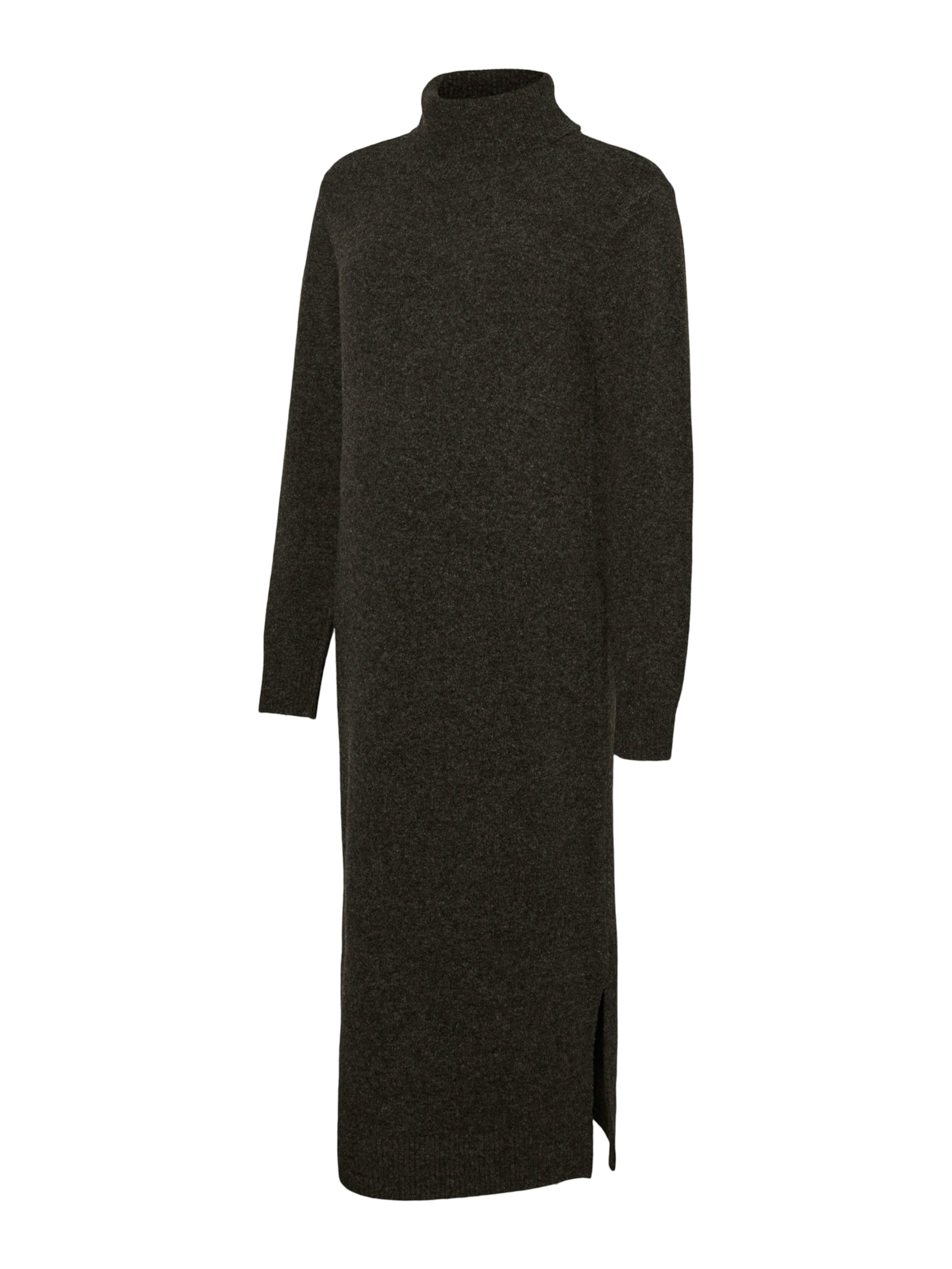 Vero Moda Maternity Gebreide jurk 'VMMBoom' in Bruin: voorkant