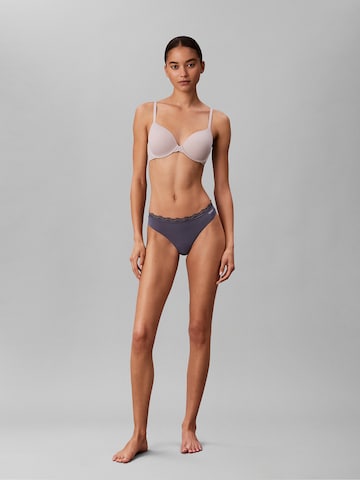 Calvin Klein Underwear Thong in Blue