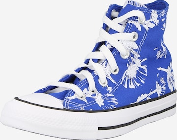 CONVERSE Korkeavartiset tennarit 'Chuck Taylor All Star' värissä sininen: edessä