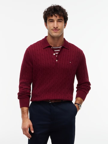 TOMMY HILFIGER Πουλόβερ 'CLASSIC' σε λιλά: μπροστά