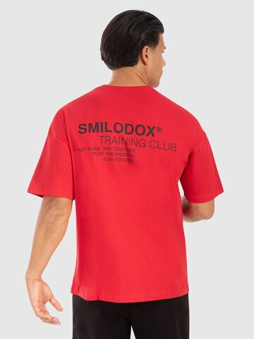 T-Shirt ' Cyris ' Smilodox en rouge
